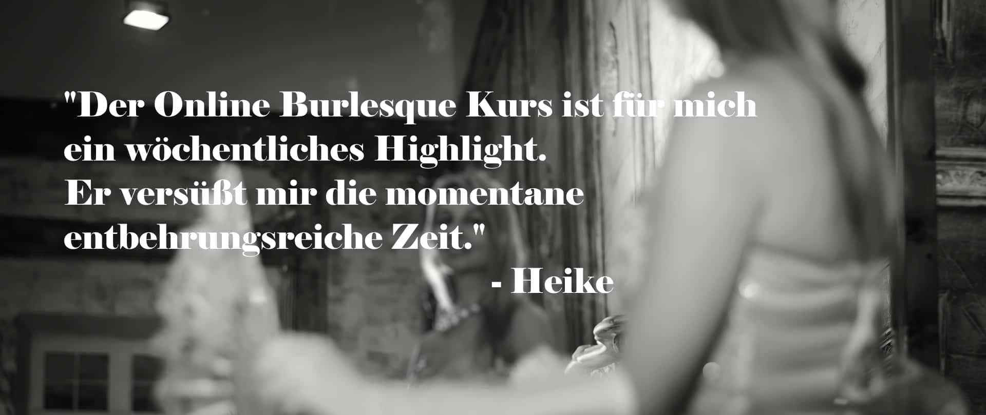 Elinesque Showlesque Burlesque Kundenmeinung Heike