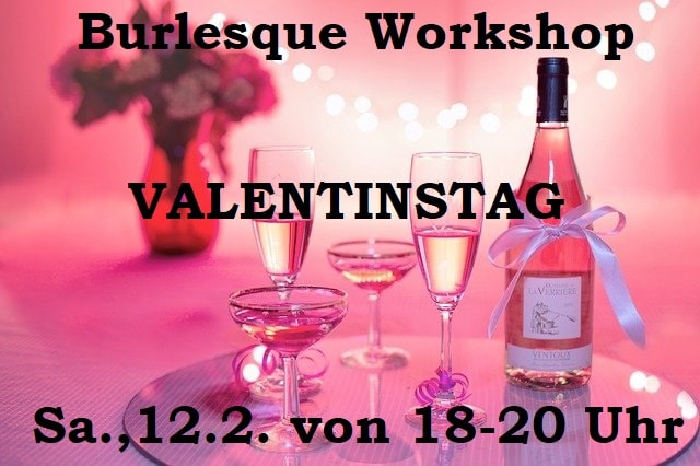 Elinesque Showlesque Valentiinstag Burlesque Workshop Düsseldorf Miss Elinor Divine